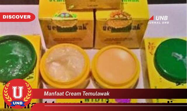 Temukan 9 Manfaat Cream Temulawak untuk Kulit Wajah Cerah dan Sehat