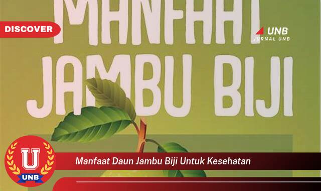 Temukan 9 Manfaat Daun Jambu Biji untuk Kesehatan,  Obat Alami untuk Berbagai Penyakit