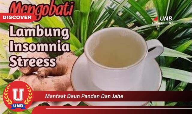 Temukan 9 Manfaat Daun Pandan dan Jahe untuk Kesehatan dan Kecantikan Anda