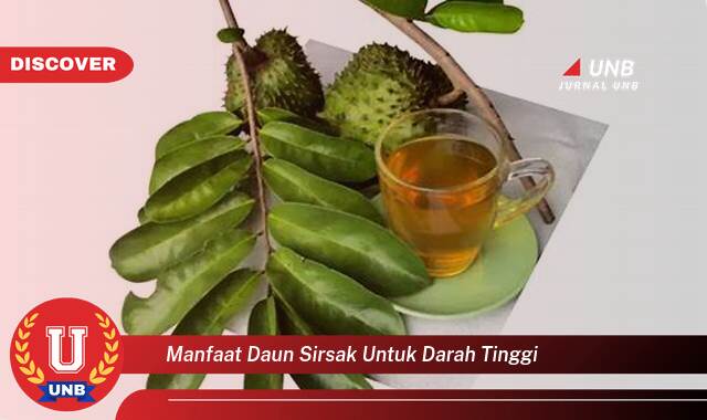 Temukan 10 Manfaat Daun Sirsak untuk Darah Tinggi, Tips dan Cara Pengolahannya