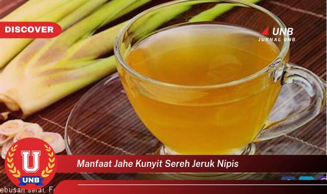Ketahui 8 Manfaat manfaat jahe kunyit sereh jeruk nipis yang Jarang Diketahui