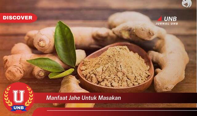 10 Manfaat manfaat jahe untuk masakan yang Wajib Kamu Intip