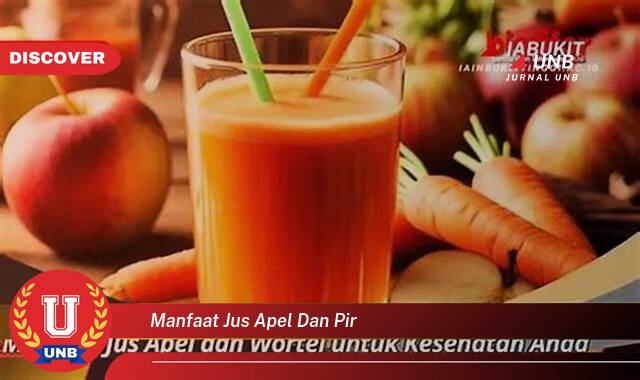Ketahui 9 Manfaat manfaat jus apel dan pir yang tidak Semua Orang Tau