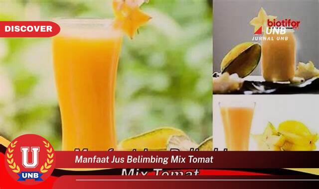 Temukan 8 Manfaat manfaat jus belimbing mix tomat yang tidak Semua Orang Tau