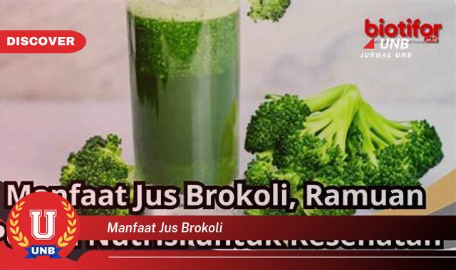 10 Manfaat Jus Brokoli yang Jarang Diketahui