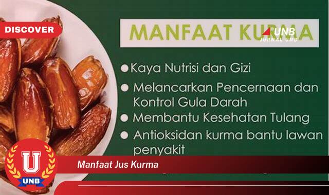 Temukan 9 Manfaat Jus Kurma untuk Kesehatan Tubuh Anda