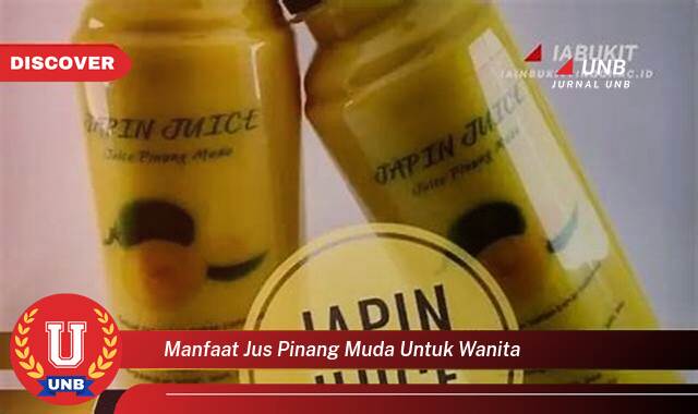 Inilah 8 Manfaat manfaat jus pinang muda untuk wanita yang Wajib Kamu Intip