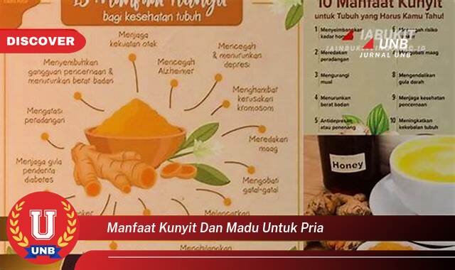 9 Manfaat manfaat kunyit dan madu untuk pria yang tidak Semua Orang Tau