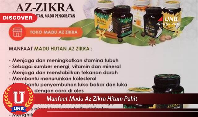 Ketahui 8 Manfaat manfaat madu az zikra hitam pahit yang Wajib kamu ketahui
