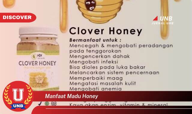 Inilah 8 Manfaat manfaat madu honey yang Wajib Kamu Intip