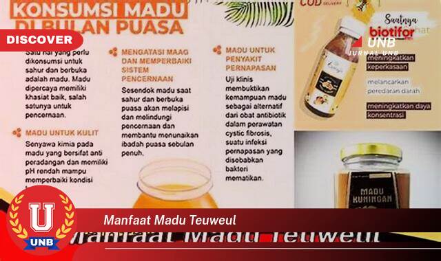 Temukan 10 Manfaat manfaat madu teuweul yang tidak Semua Orang Tau