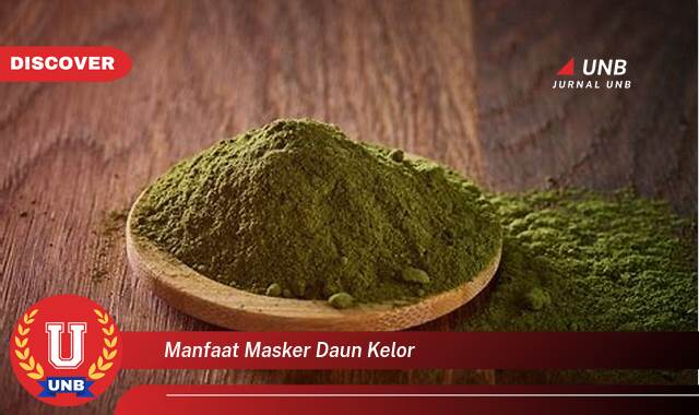 Temukan 8 Manfaat Masker Daun Kelor untuk Kulit Cerah, Sehat, dan Bebas Jerawat