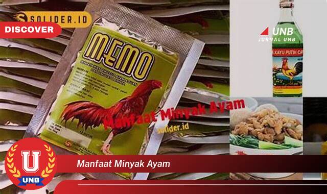 8 Manfaat manfaat minyak ayam yang Jarang Diketahui