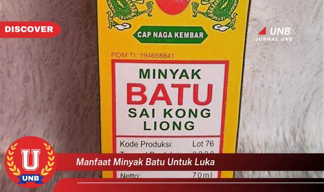 Temukan 9 Manfaat Minyak Batu untuk Luka, Ampuh Menyembuhkan dan Mencegah Infeksi