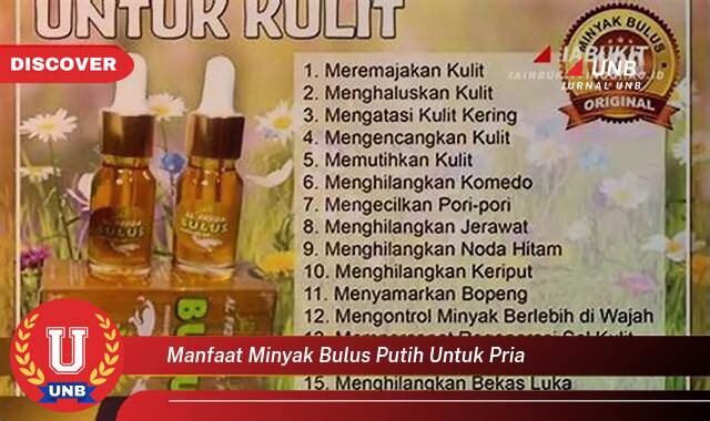 Inilah 10 Manfaat manfaat minyak bulus putih untuk pria yang Wajib Kamu Intip