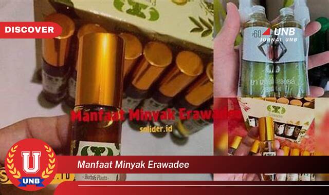 Temukan 10 Manfaat minyak erawadee yang tidak Semua Orang Tau