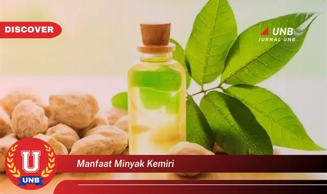 manfaat minyak kemiri