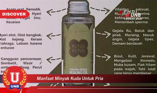 9 Manfaat manfaat minyak kuda untuk pria yang Bikin Kamu Penasaran