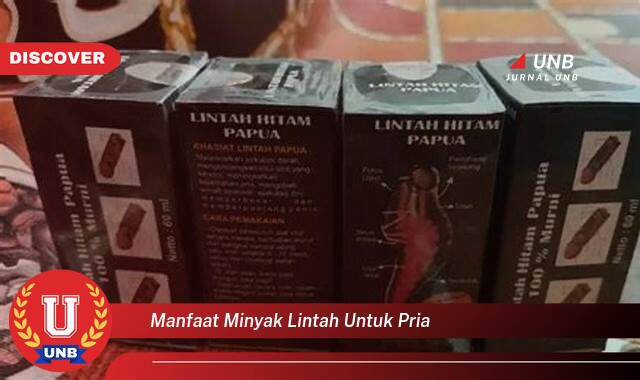 Temukan 8 Manfaat Minyak Lintah untuk Pria, Meningkatkan Vitalitas dan Stamina