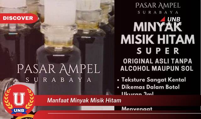 Inilah 10 Manfaat Minyak Misik Hitam yang Wajib Kamu Ketahui Inilah 10 Manfaat Minyak Misik Hitam yang Wajib Kamu Ketahui