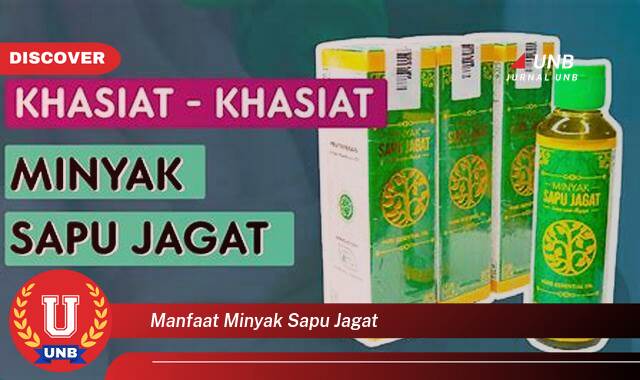 10 Manfaat manfaat minyak sapu jagat yang Jarang Diketahui