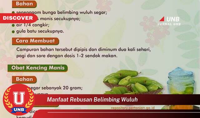 Ketahui 10 Manfaat Rebusan Belimbing Wuluh yang Tak Banyak Orang Tahu