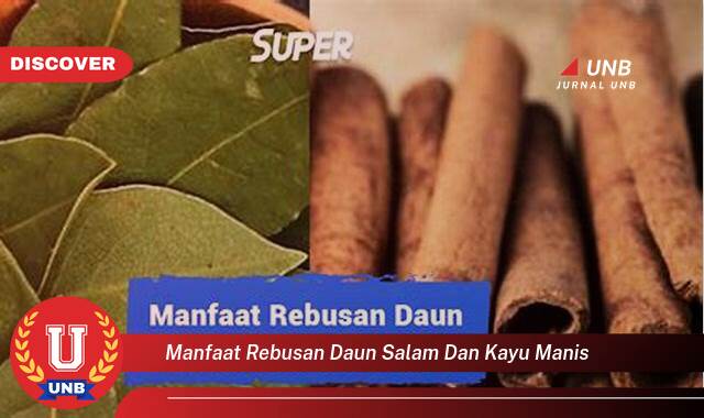 Temukan 8 Manfaat Rebusan Daun Salam dan Kayu Manis untuk Kesehatan Tubuh Anda