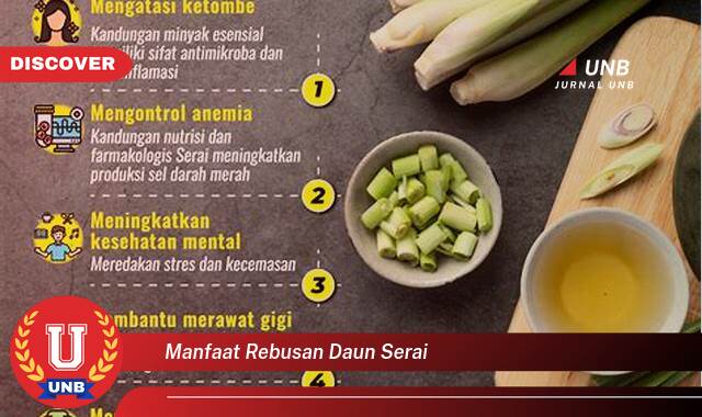 Temukan 10 Manfaat Rebusan Daun Serai untuk Kesehatan Anda, Meningkatkan Imunitas, Menurunkan Kolesterol, dan Lainnya