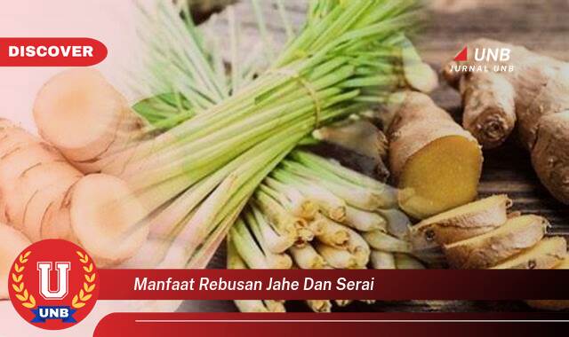 Temukan 8 Manfaat Rebusan Jahe dan Serai untuk Kesehatan Tubuh Anda