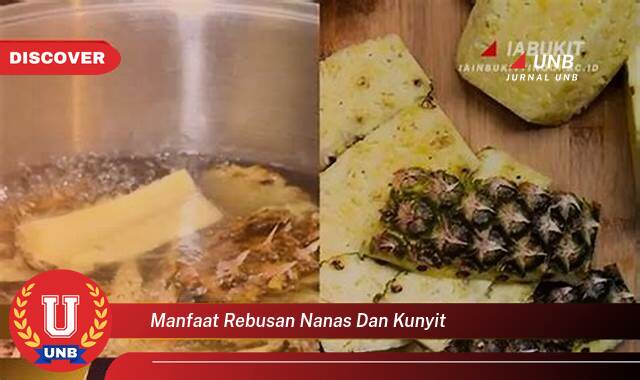 Temukan 8 Manfaat Rebusan Nanas dan Kunyit untuk Kesehatan Tubuh Anda