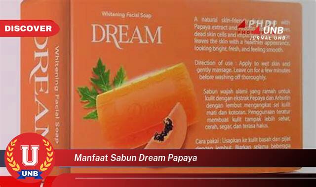 Inilah 9 Manfaat manfaat sabun dream papaya yang Jarang Diketahui