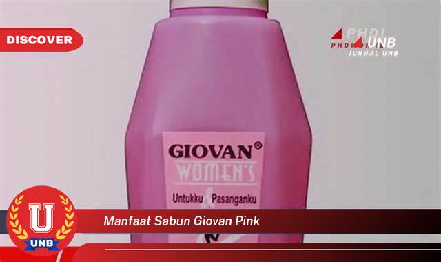 Inilah 9 Manfaat manfaat sabun giovan pink yang tidak Semua Orang Tau