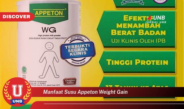 Temukan 8 Manfaat manfaat susu appeton weight gain yang tidak Semua Orang Tau