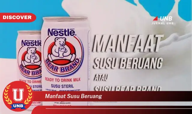 Temukan 4 Manfaat Susu Beruang Yang Bikin Kamu Penasaran Discovery