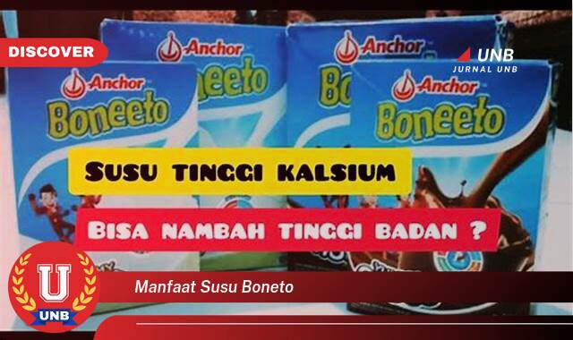 9 Manfaat Susu Boneto yang Bikin Kamu Penasaran