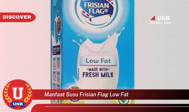 Inilah 9 Manfaat manfaat susu frisian flag low fat yang Bikin Kamu Penasaran