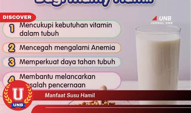 Temukan 8 Manfaat Susu Hamil untuk Kesehatan Ibu dan Janin Selama Kehamilan