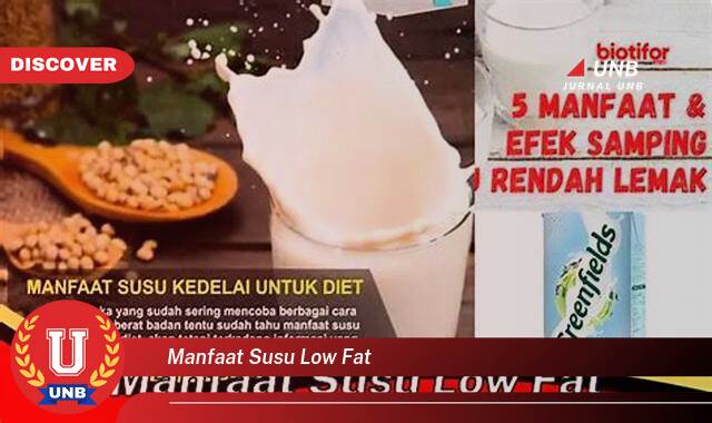 Ketahui 7 Manfaat Susu Low Fat yang Wajib Kamu Intip