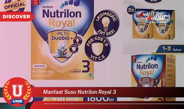 Inilah 9 Manfaat manfaat susu nutrilon royal 3 yang Bikin Kamu Penasaran