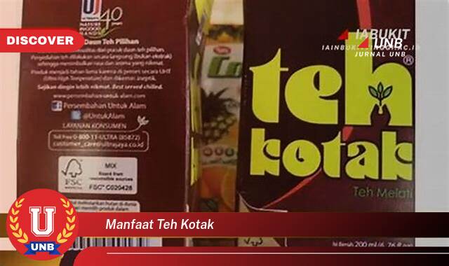 Temukan 8 Manfaat Teh Kotak, Panduan Praktis untuk Kesehatan Anda