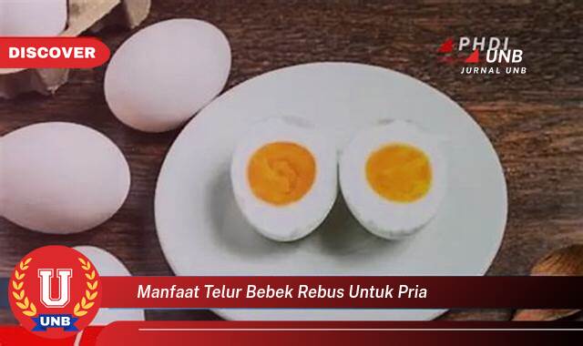 Inilah 10 Manfaat manfaat telur bebek rebus untuk pria yang Wajib Kamu Intip