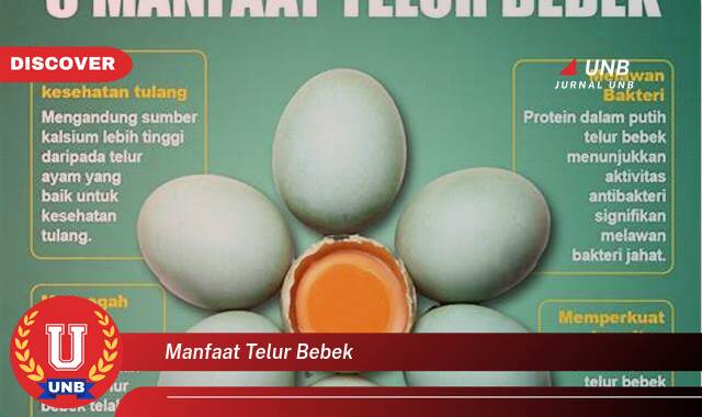 Temukan 10+ Manfaat Telur Bebek untuk Kesehatan, Kecantikan, dan Lainnya