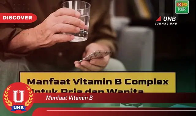 manfaat vitamin b