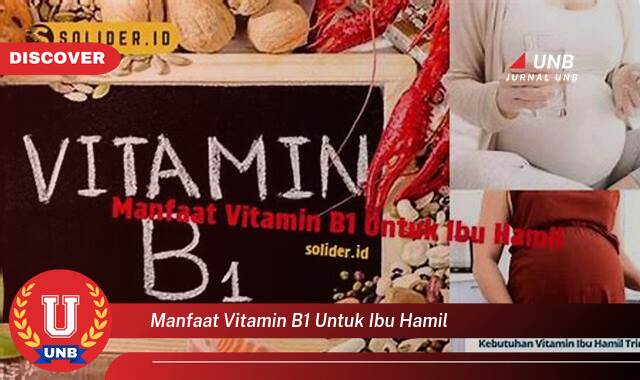 Inilah 10 Manfaat manfaat vitamin b1 untuk ibu hamil yang tidak Semua Orang Tau