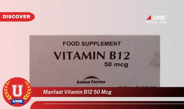 10 Manfaat manfaat vitamin b12 50 mcg yang tidak Semua Orang Tau