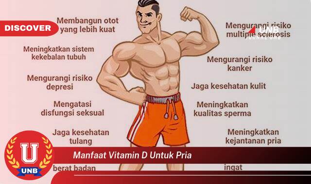 Temukan 8 Manfaat Vitamin D untuk Pria, Kunci Kesehatan dan Vitalitas Optimal