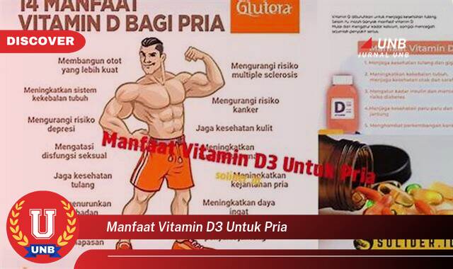 Temukan 10 Manfaat Vitamin D3 untuk Pria, Kunci Kesehatan & Vitalitas Optimal