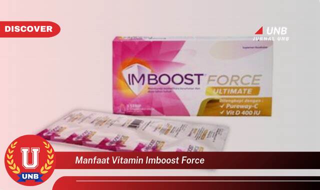 Ketahui 10 Manfaat manfaat vitamin imboost force yang Wajib kamu ketahui